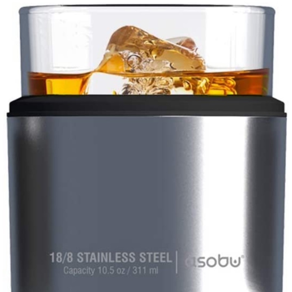 Asobu insulated whiskey glass